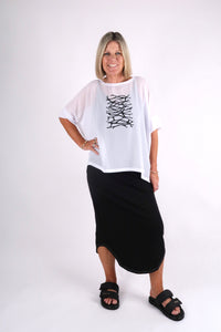 CHICAGO TOP WHITE BARBWIRE