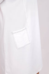 WYOMING TEE DRESS WHITE