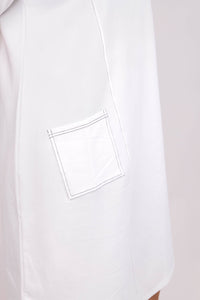 WYOMING TEE DRESS WHITE