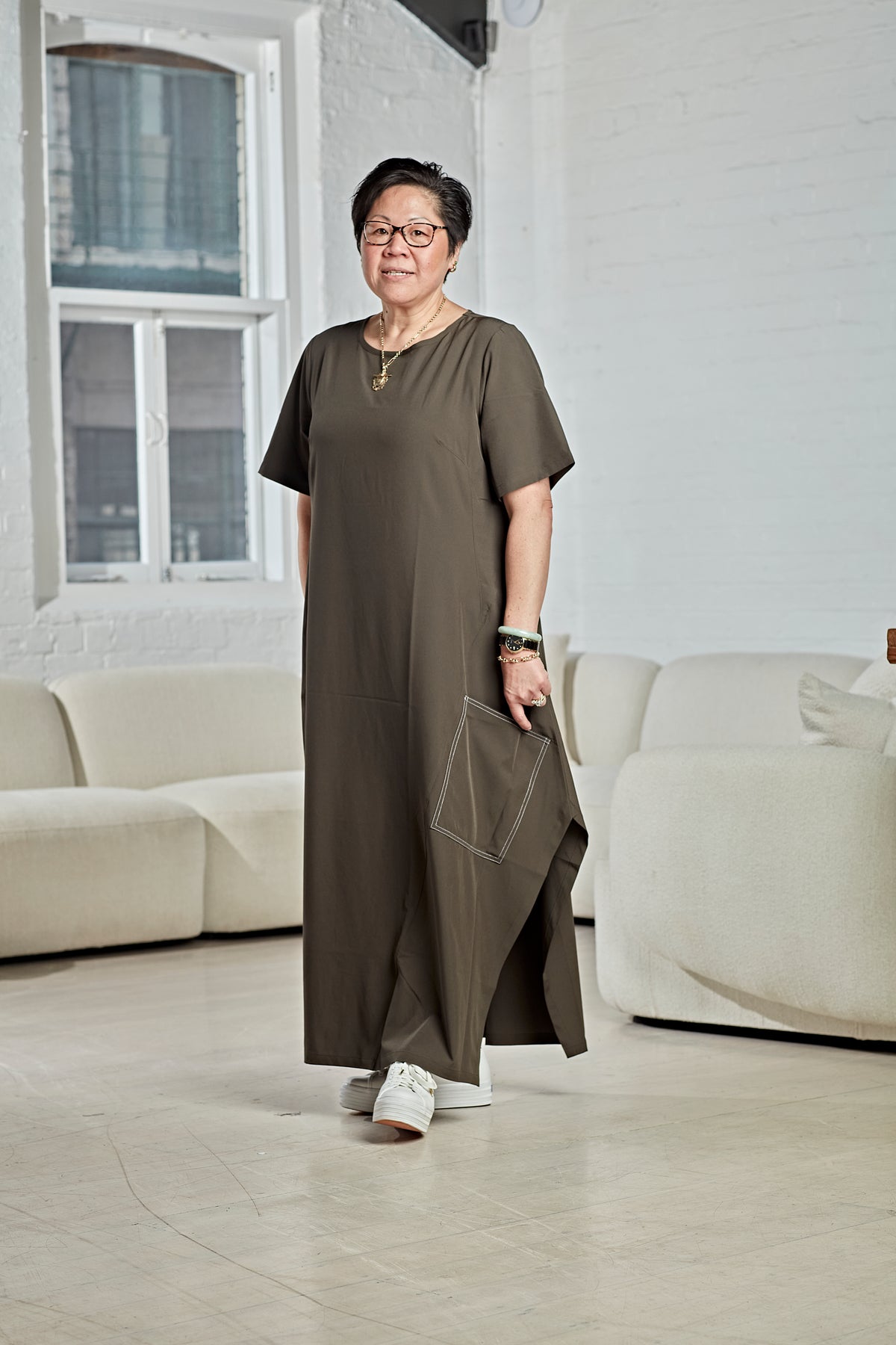 RHODE DRESS KHAKI