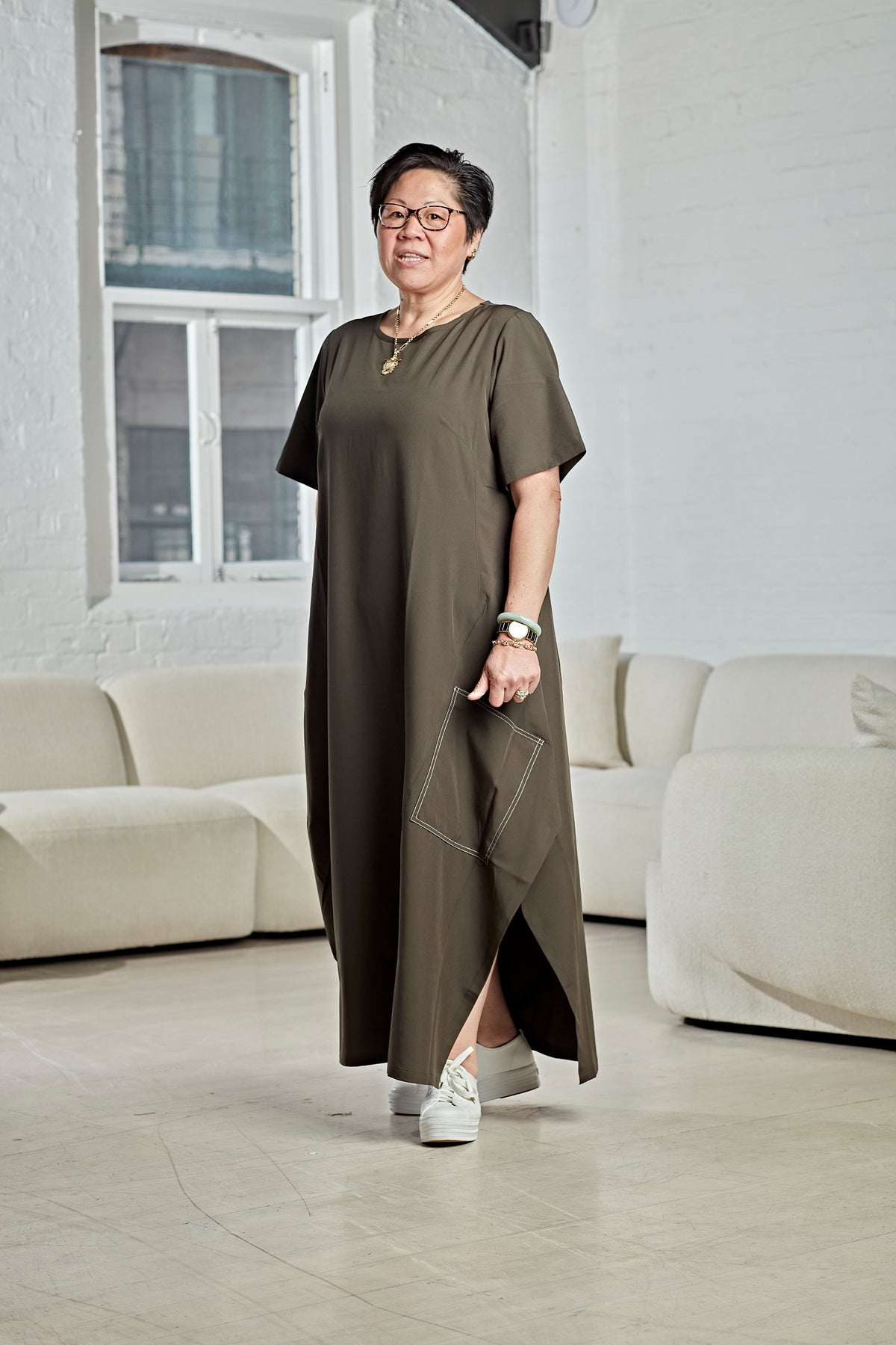 RHODE DRESS KHAKI