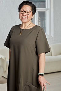 RHODE DRESS KHAKI
