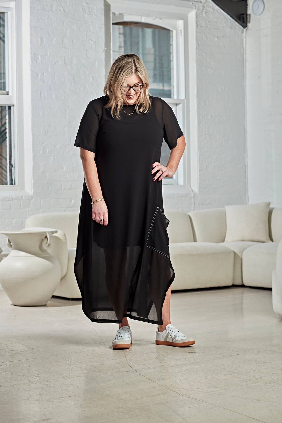 RHODE DRESS CHIFFON