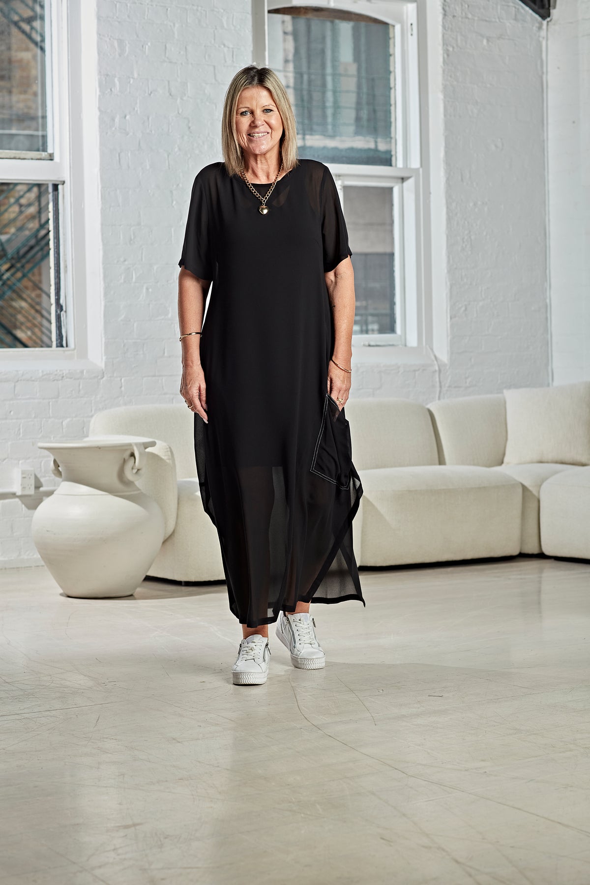 RHODE DRESS CHIFFON