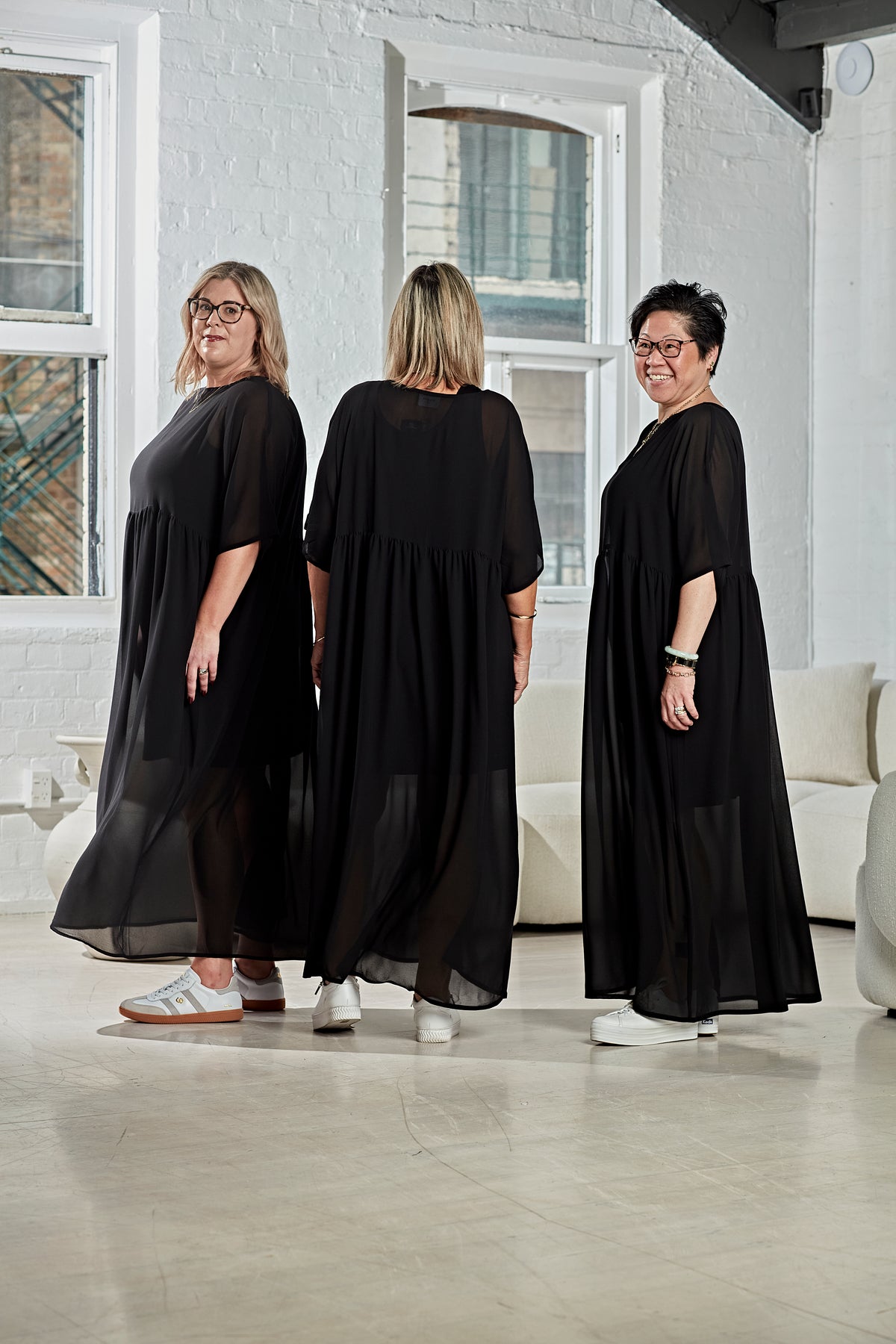 CHIFFON MAXI DRESS
