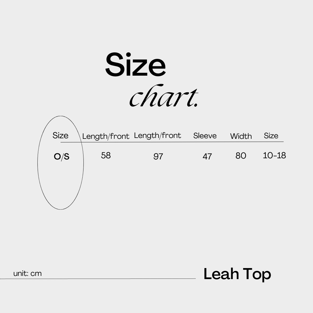 LEAH TOP BLACK