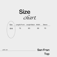 THE SAN FRAN TOP - Brooklyn Blak