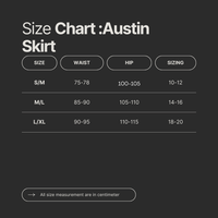 AUSTIN SKIRT BLACK