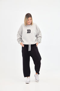 OVERSIZED SWEAT GREY