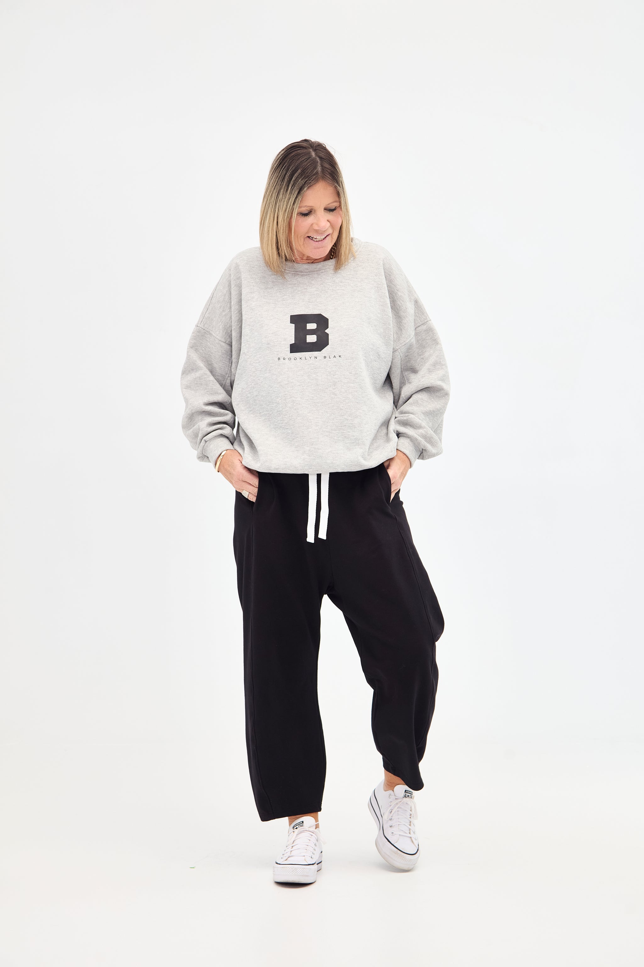 OVERSIZED SWEAT GREY