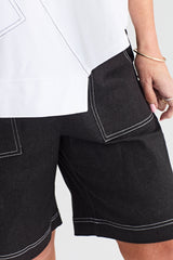 DENIM WEEKENDER SHORT BLACK