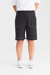 DENIM WEEKENDER SHORT BLACK
