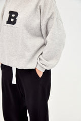 OVERSIZED SWEAT GREY