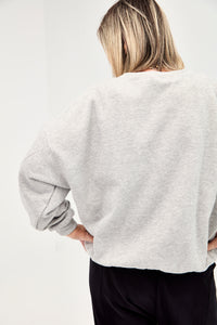 OVERSIZED SWEAT GREY