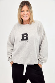OVERSIZED SWEAT GREY