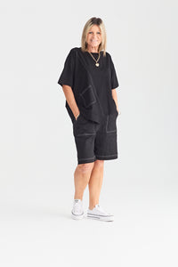 DENIM WEEKENDER SHORT BLACK