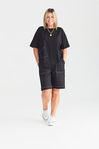 DENIM WEEKENDER SHORT BLACK