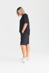 DENIM WEEKENDER SHORT BLACK