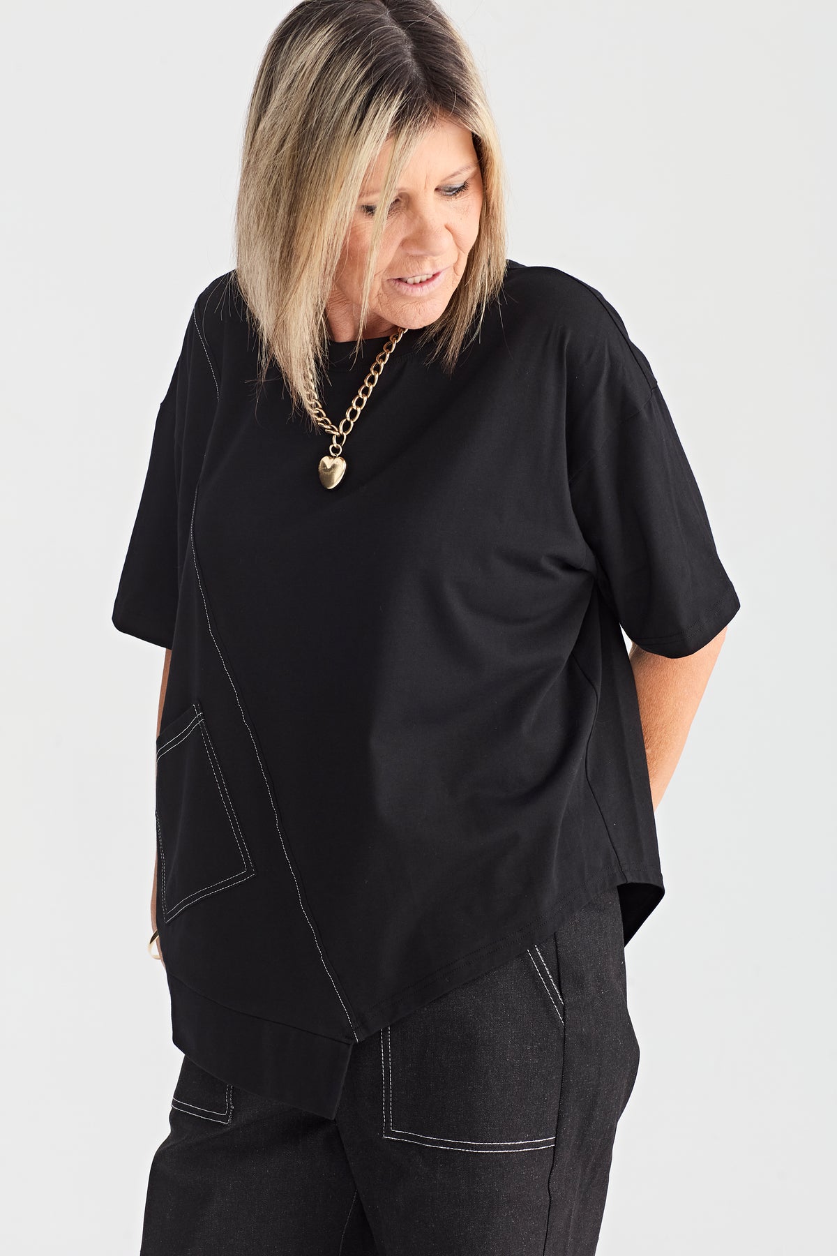 WYOMING TEE BLACK