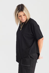 WYOMING TEE BLACK