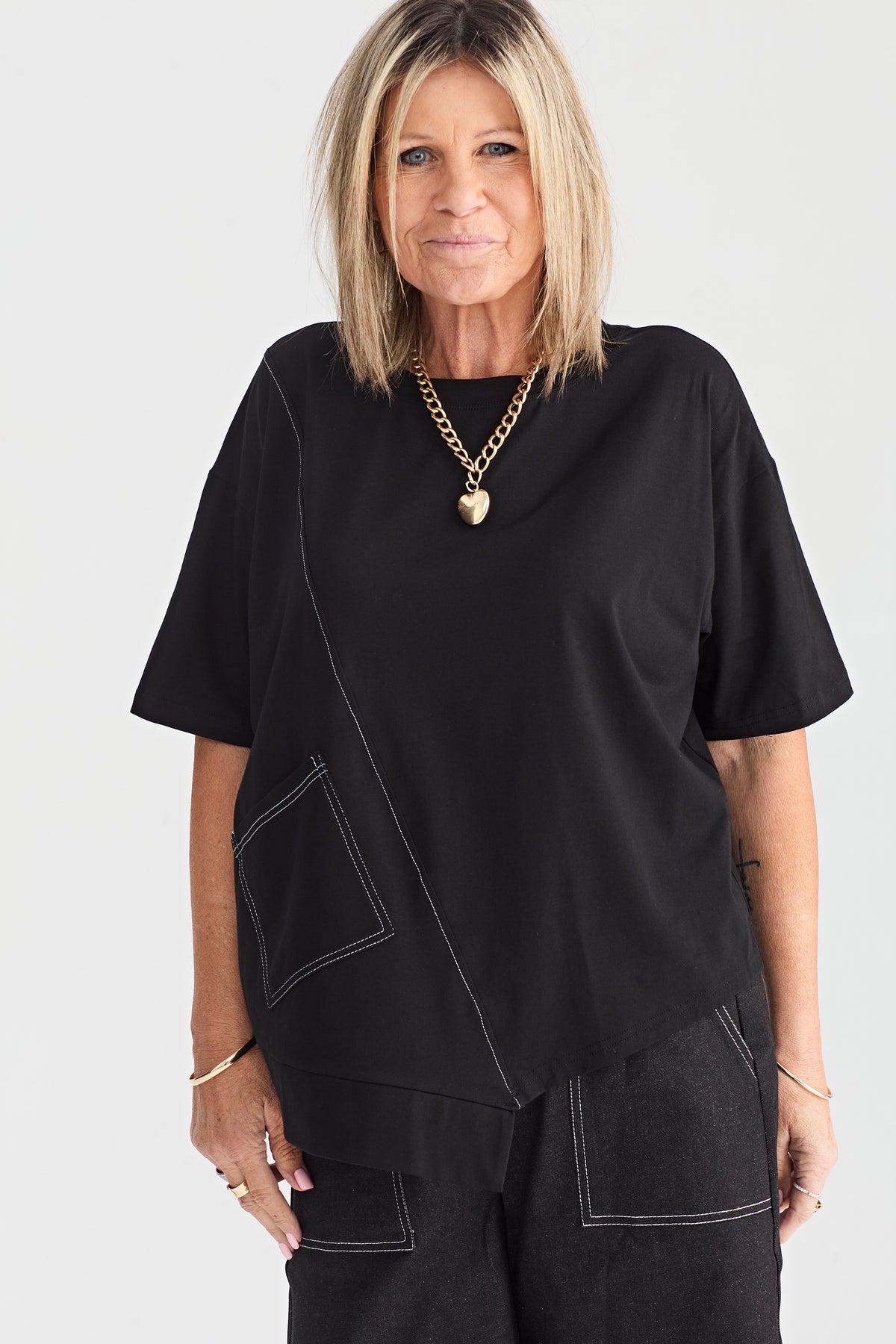 WYOMING TEE BLACK