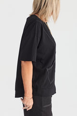 WYOMING TEE BLACK