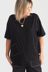 WYOMING TEE BLACK