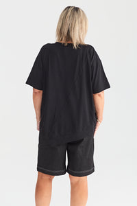 WYOMING TEE BLACK