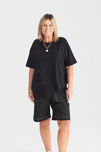 WYOMING TEE BLACK