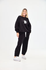OVERSIZED SWEAT BLACK