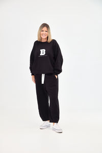 OVERSIZED SWEAT BLACK