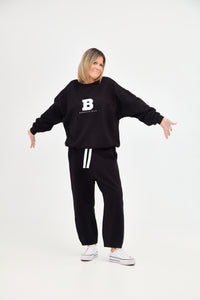 OVERSIZED SWEAT BLACK