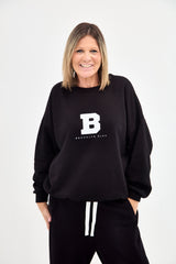 OVERSIZED SWEAT BLACK