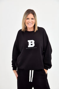 OVERSIZED SWEAT BLACK