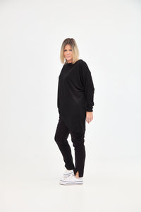 SAINT FULL LENGTH PANT BLACK