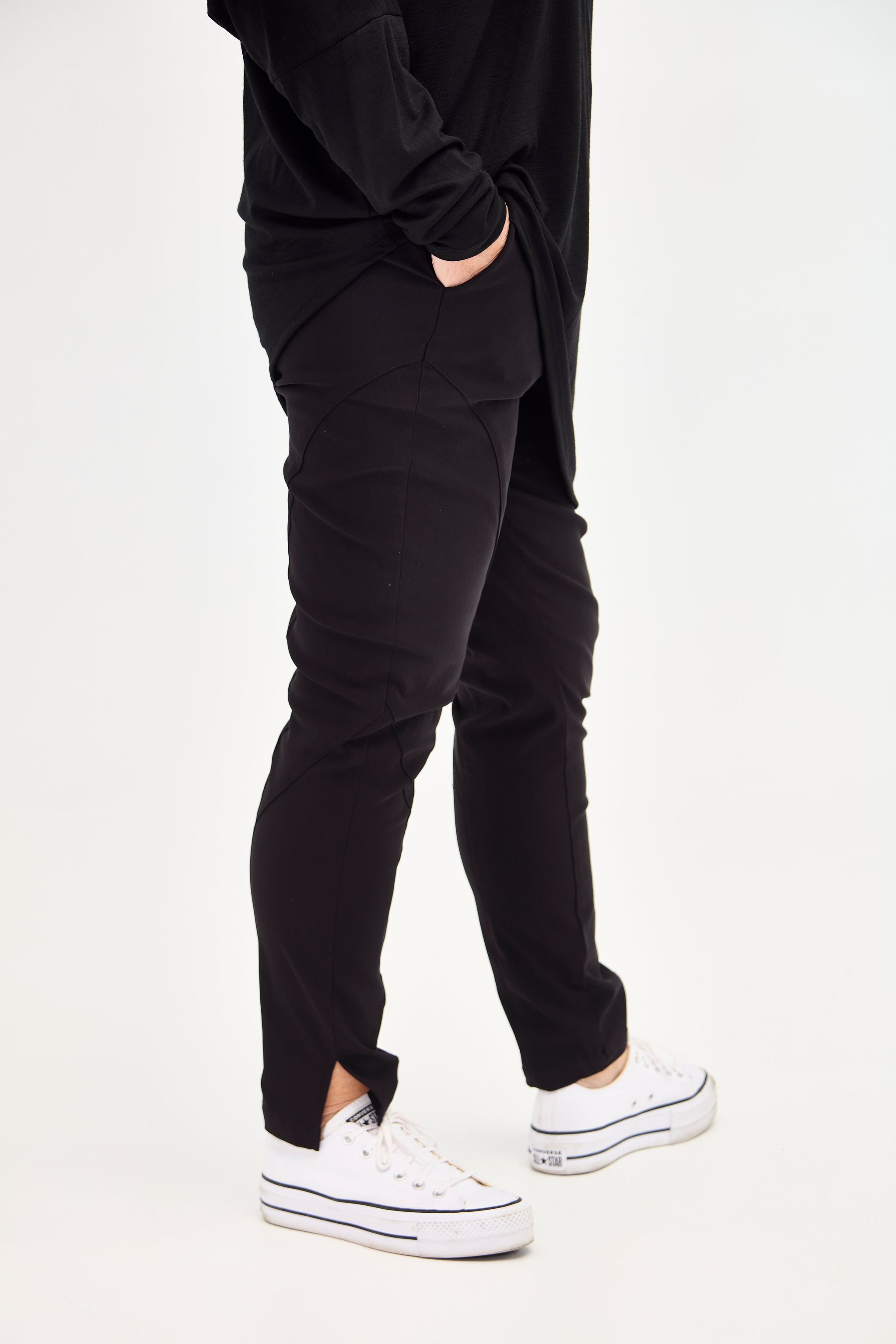 SAINT FULL LENGTH PANT BLACK