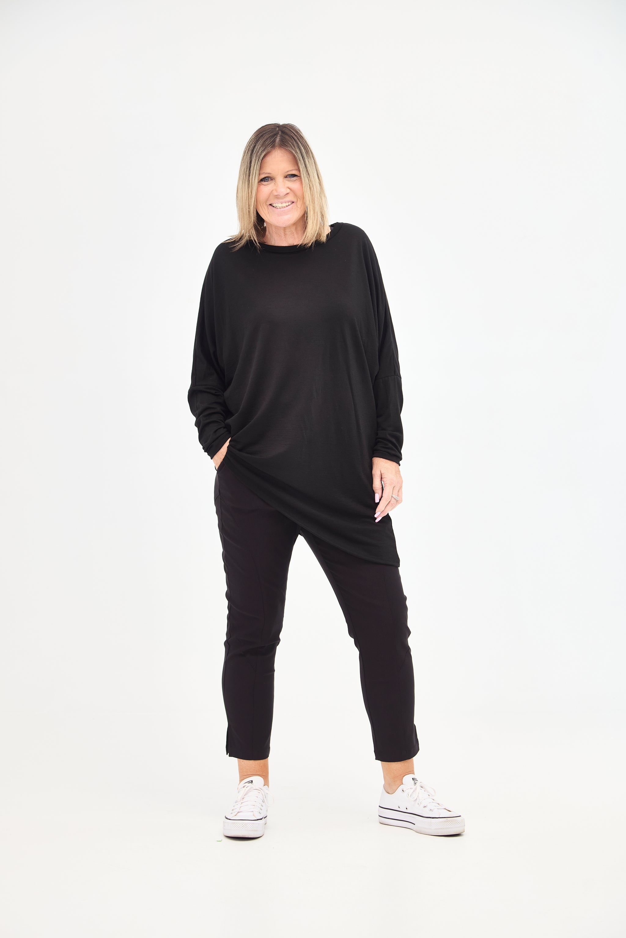 SAINT 7/8 PANT BLACK