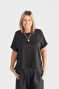 COVE SATIN TOP