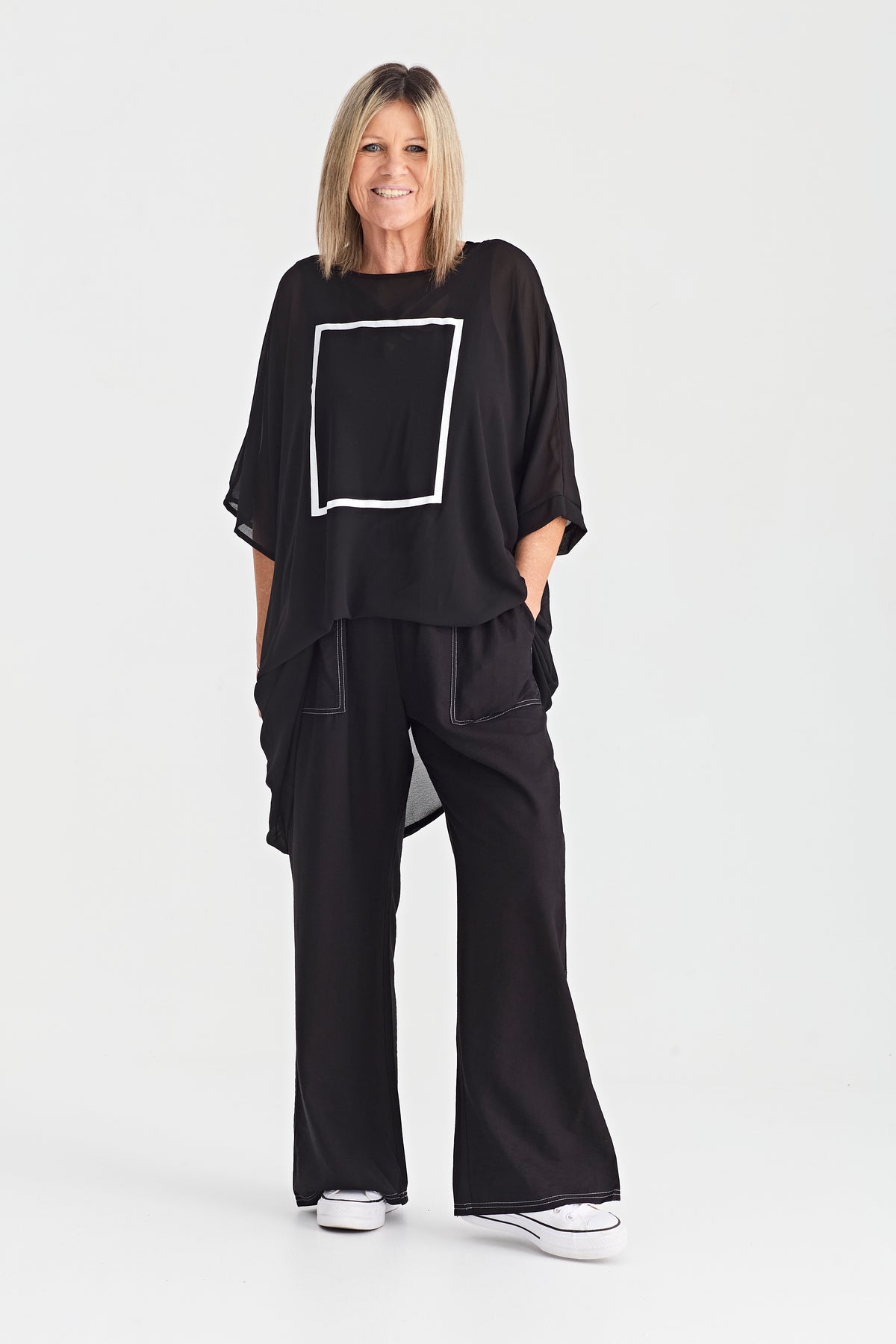 SOUL TOP BLACK SQUARE