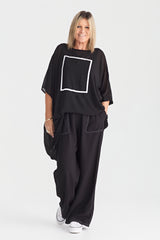 SOUL TOP BLACK SQUARE