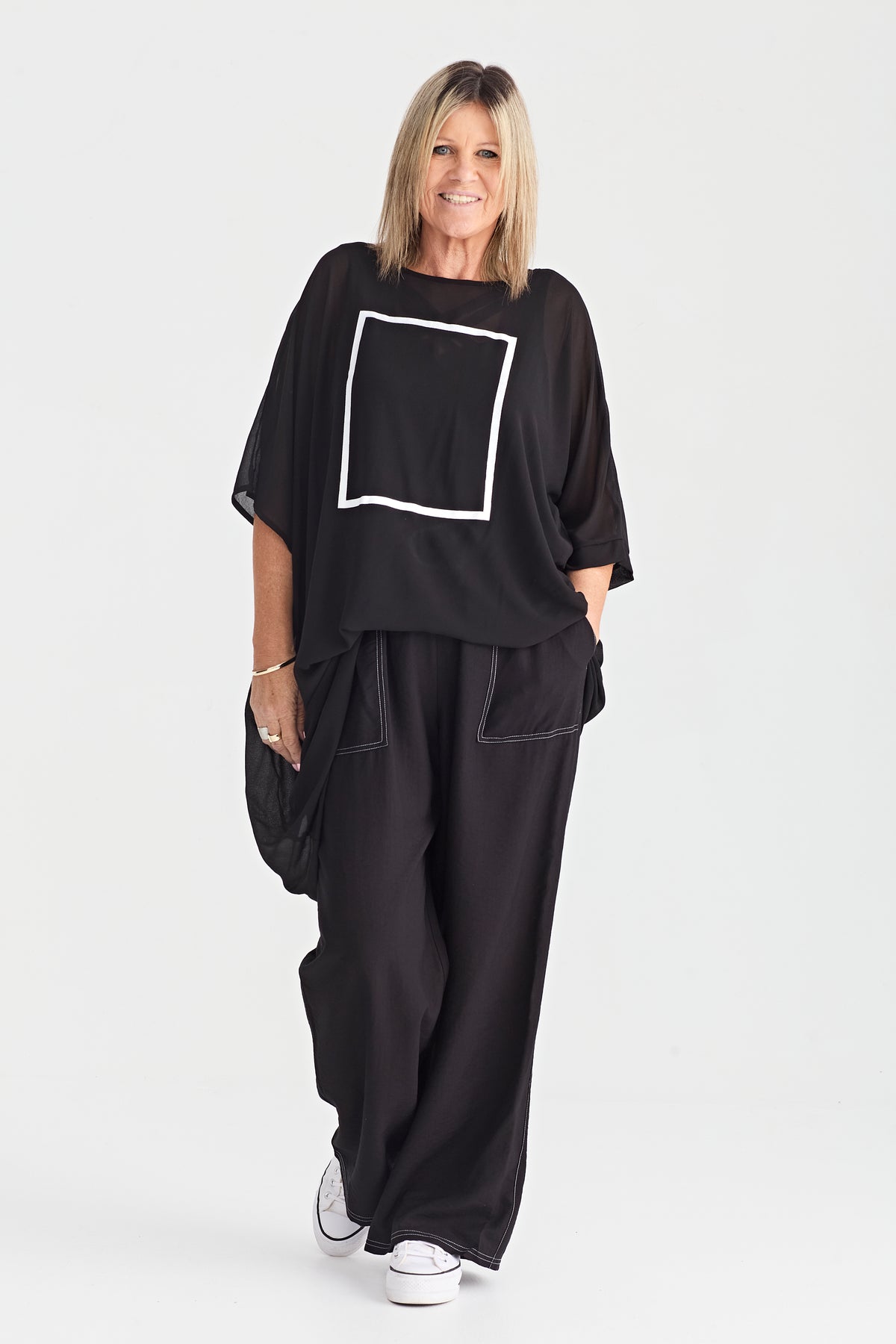 SOUL TOP BLACK SQUARE