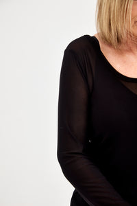 DOUBLE TAKE MESH TOP