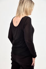 DOUBLE TAKE MESH TOP