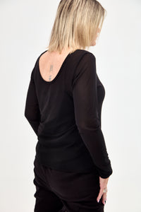 DOUBLE TAKE MESH TOP