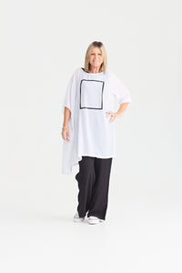 SOUL TOP WHITE SQUARE