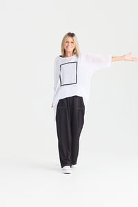 SOUL TOP WHITE SQUARE