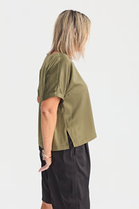 COVE SATIN TOP