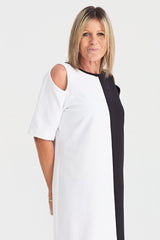 CAPRI MONOCHROME DRESS