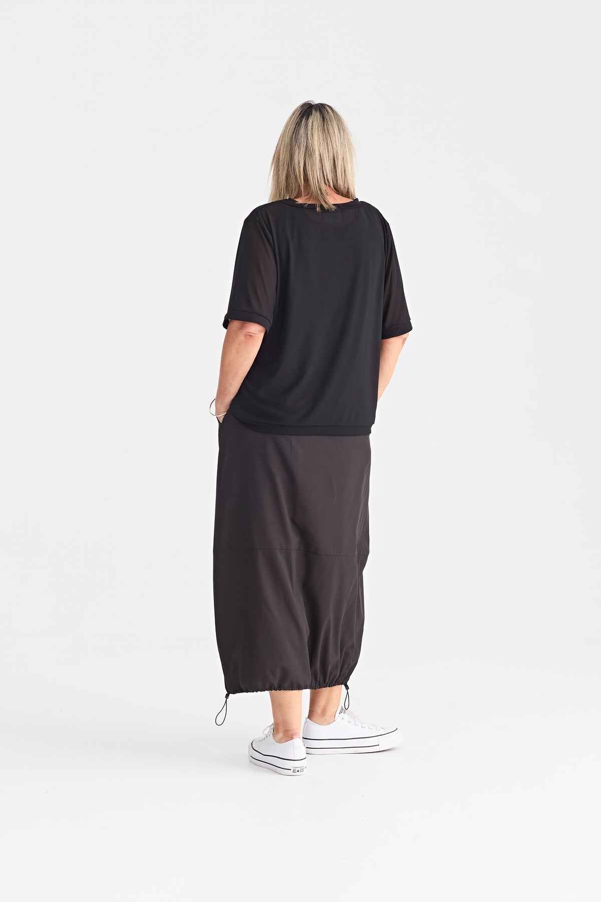 SECOND LOOK MESH TOP