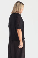 SECOND LOOK MESH TOP